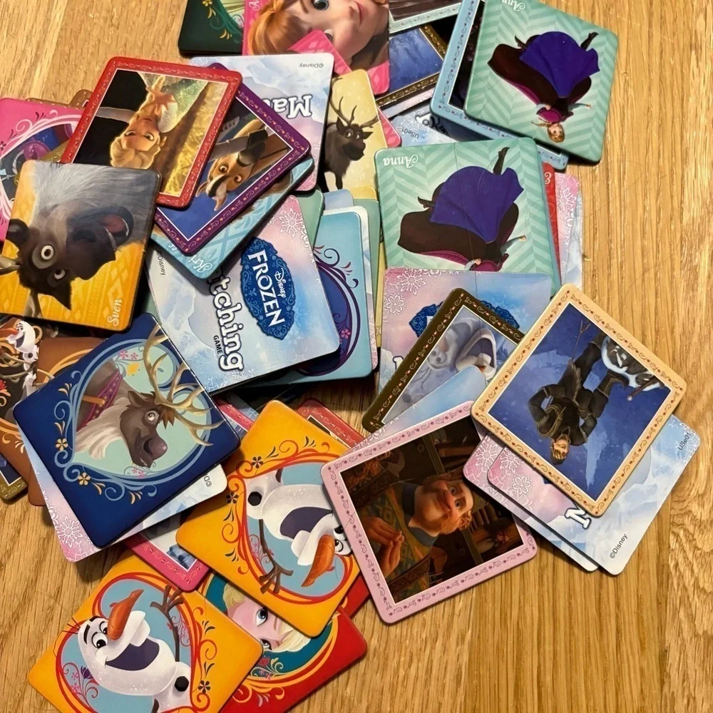 Disney Frozen Memory Game Card Elsa Anna